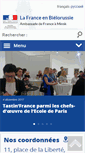 Mobile Screenshot of ambafrance-by.org